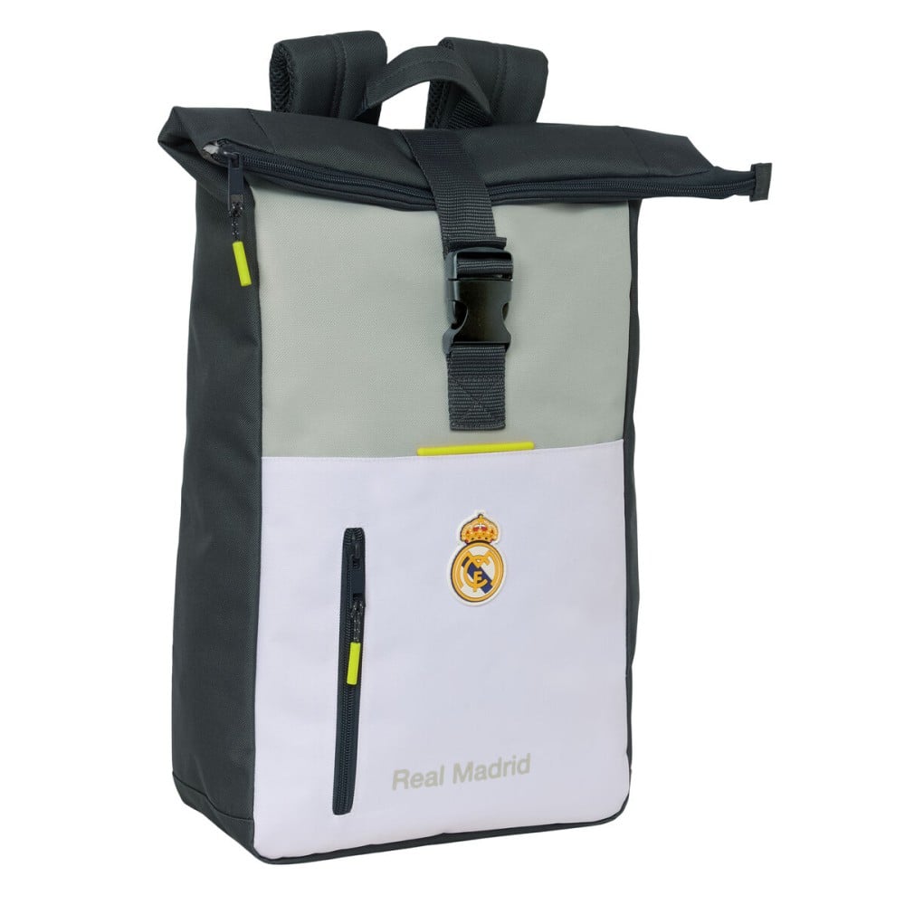 Schulrucksack Real Madrid C.F. Weiß 28 x 42 x 13 cm