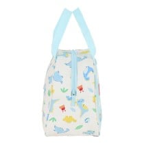 Thermal Lunchbox Safta Dinoland White Light Blue (19 x 22 x 14 cm)