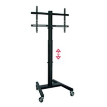 Support TV sur sol avec roues OMB 0.284 32" 55" 40 kg