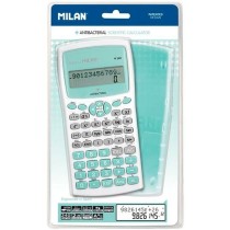 Calculatrice scientifique Milan M240 Antibacterial Edition Blanc Turquoise 16,7 x 8,4 x 1,9 cm