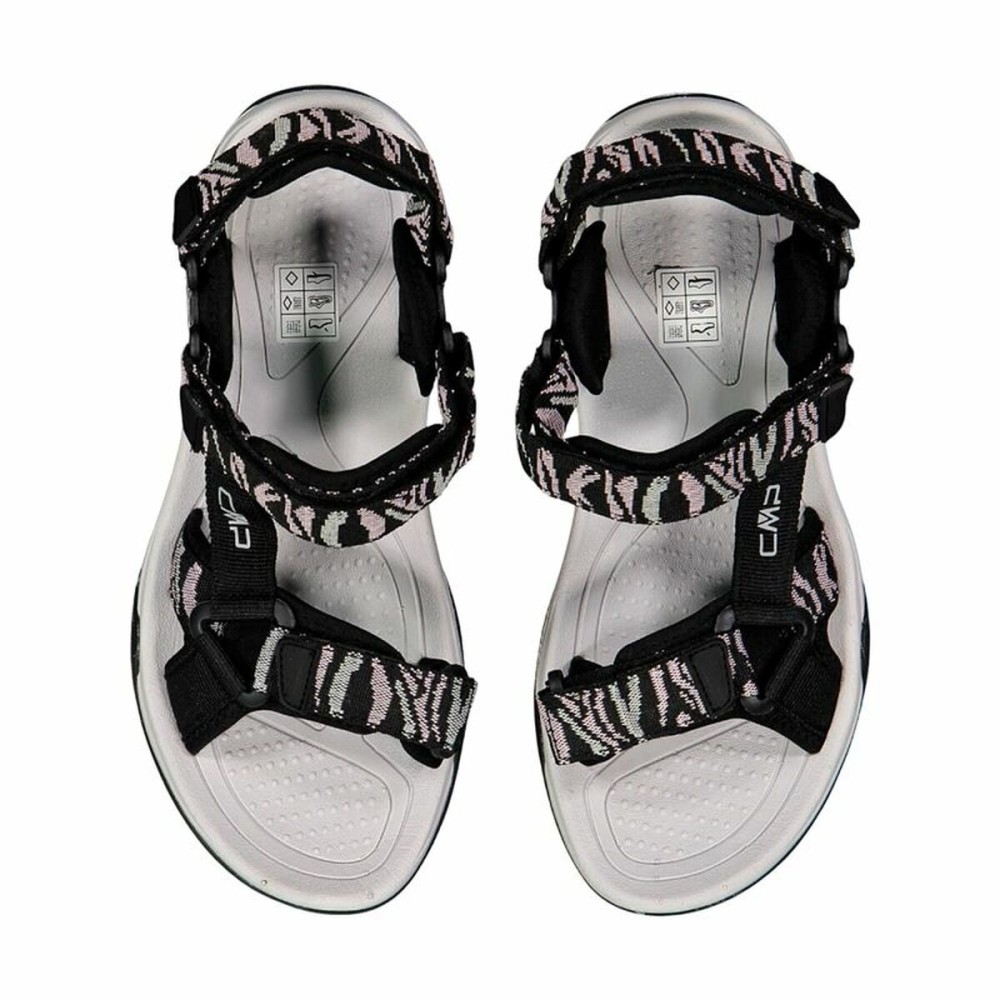 Damensandalen Campagnolo Hamal Schwarz