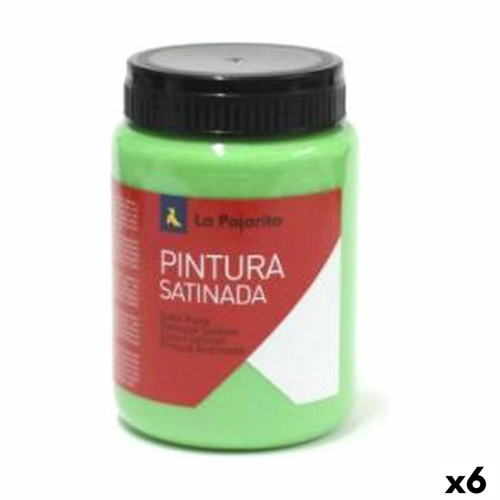 Tempera La Pajarita Grass L-38 6 Pieces Green Satin finish