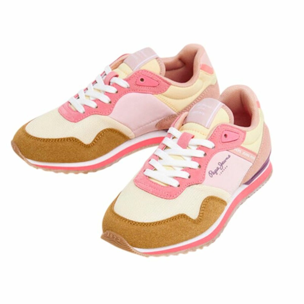 Sports Trainers for Women Pepe Jeans London Band G Light brown