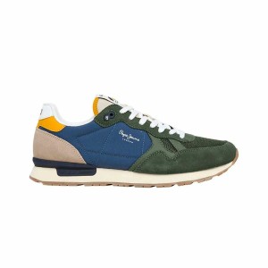 Men's Trainers Pepe Jeans Brit Camp Green