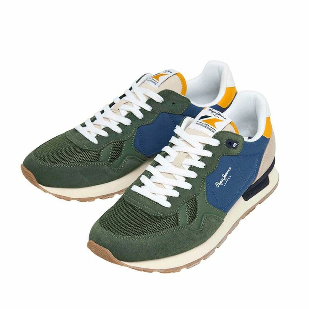 Men's Trainers Pepe Jeans Brit Camp Green