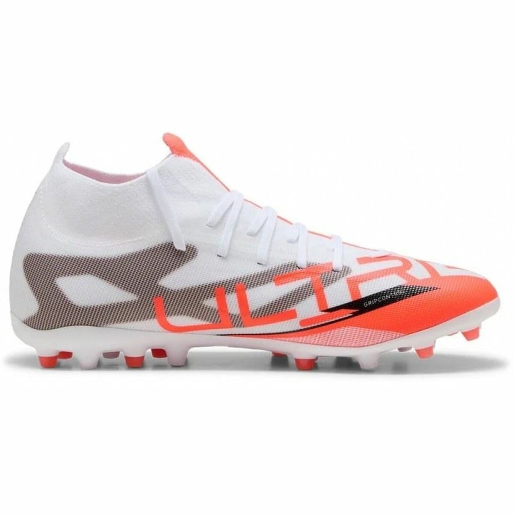 Fußballschuhe für Erwachsene Puma Ultra 5 Match+ Mg Weiß