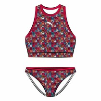 Bas de Bikini Pour Filles Puma Printed Set Rouge