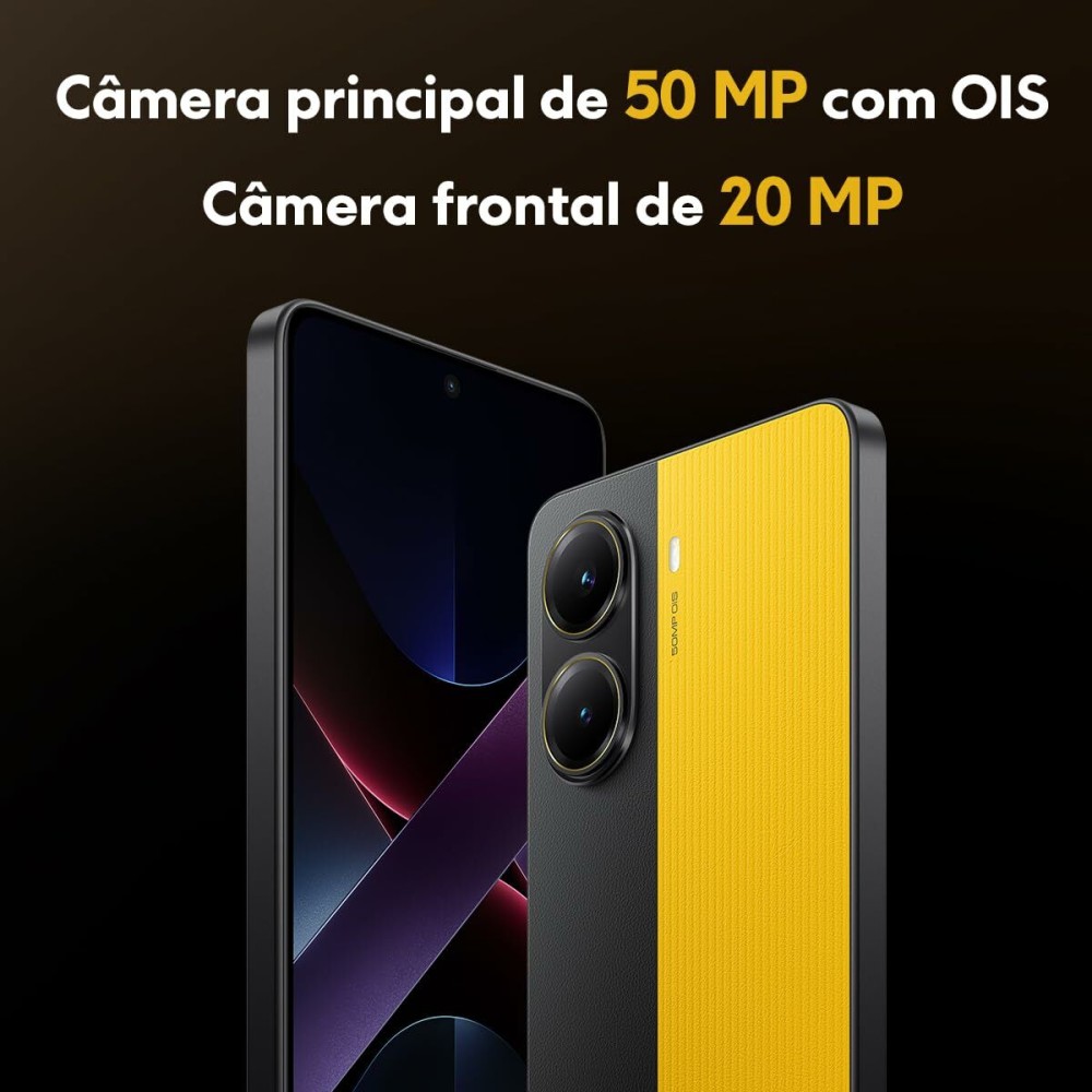 Smartphone Xiaomi XIA-SP POCO X7P 5G 12-256 YE Octa Core 12 GB RAM 256 GB 6,67" Jaune