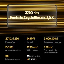 Smartphone Xiaomi XIA-SP POCO X7P 5G 12-256 YE Octa Core 12 GB RAM 256 GB 6,67" Yellow