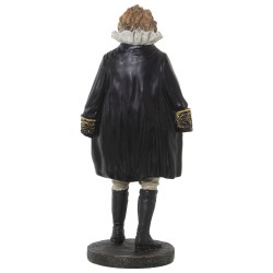 Decorative Figure Alexandra House Living Black Plastic Lion Suit 16 x 19 x 40 cm