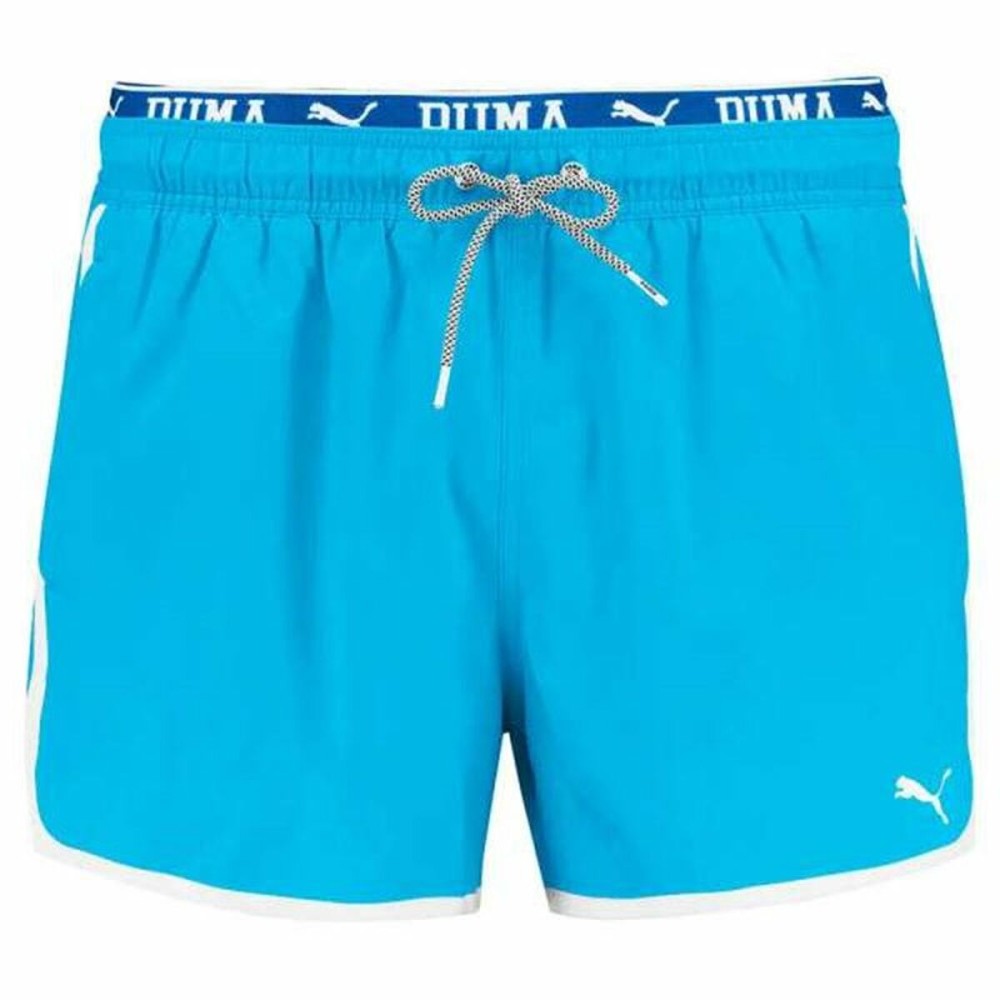 Herren Badehose Puma Swim Track Blau Wasser