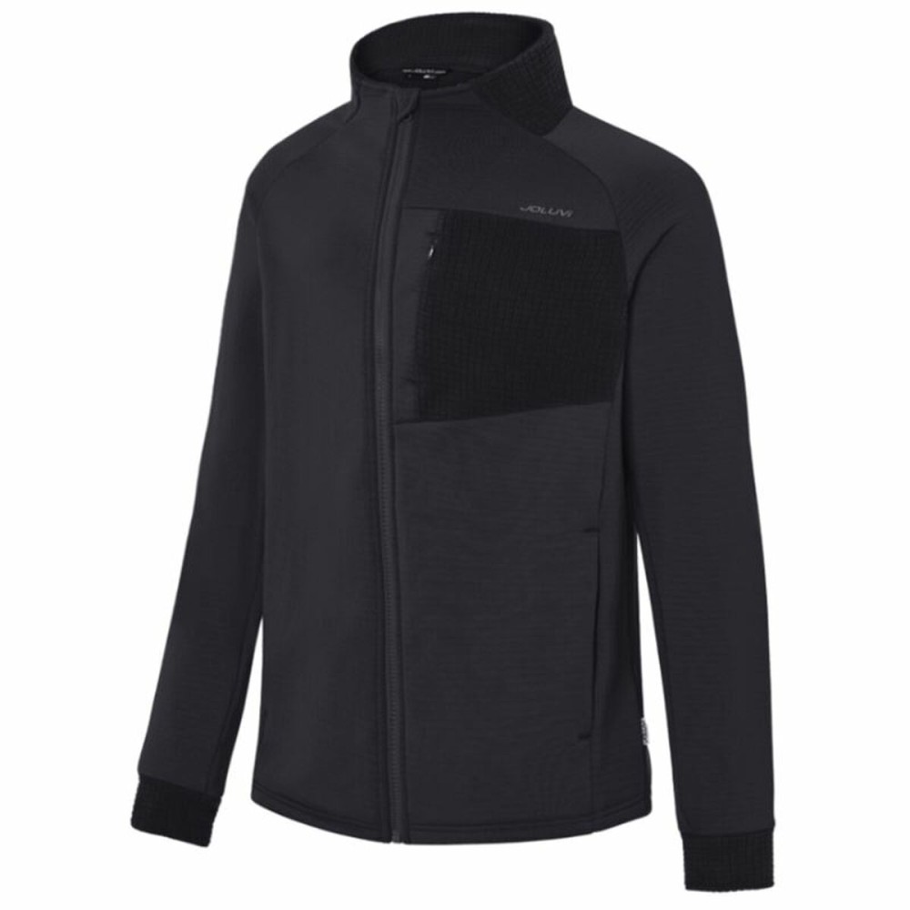 Sweat sans capuche unisex Joluvi Burney Noir
