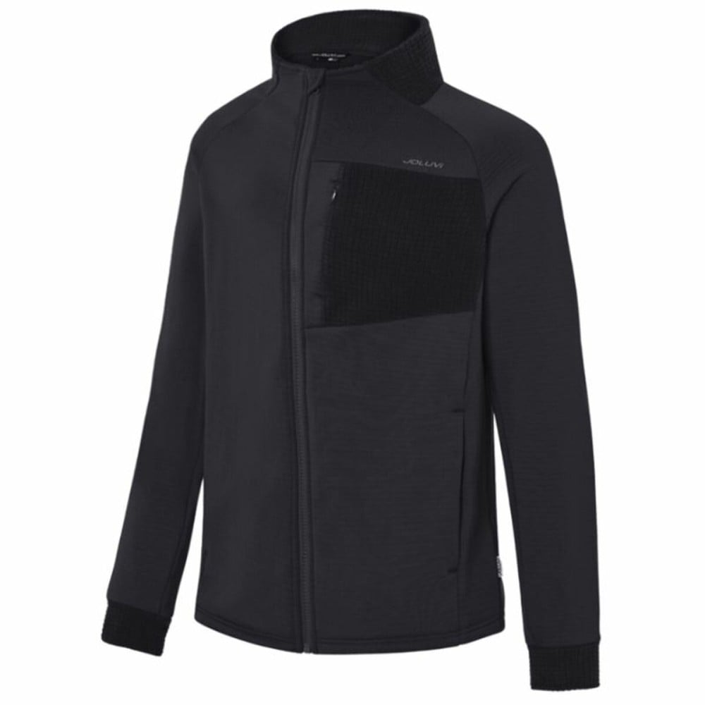 Unisex Sweater ohne Kapuze Joluvi Burney Schwarz