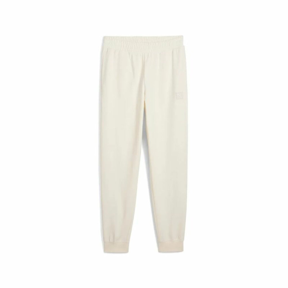 Trousers Puma Essentials Elevated TR White Natural