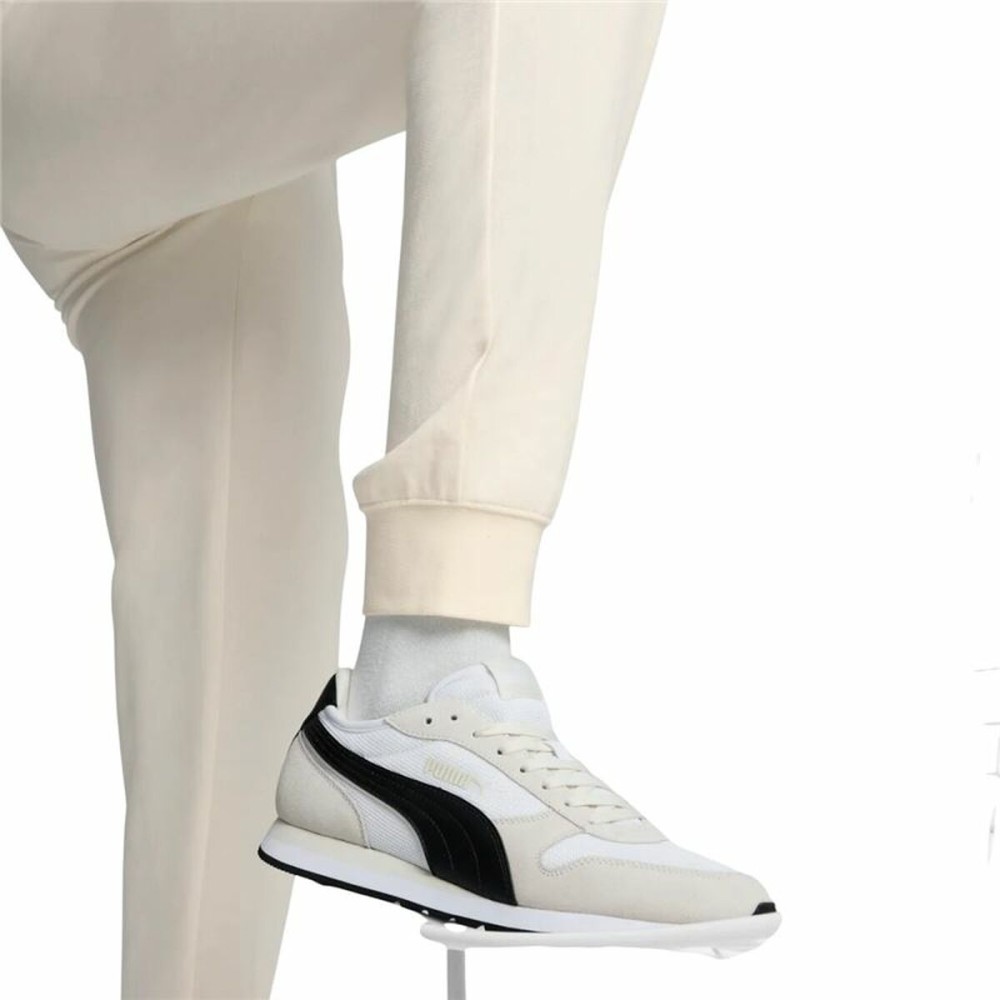 Pantalon Puma Essentials Elevated TR Blanc Naturel