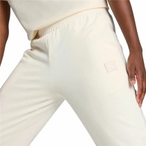 Trousers Puma Essentials Elevated TR White Natural