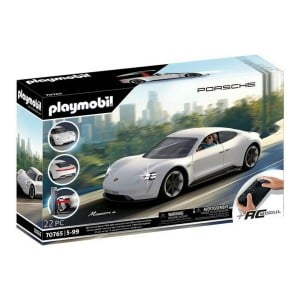 Jeu de Véhicules Porsche Mission E Playmobil 70765 - Porsche Mission E 22 Pièces (22 pcs)