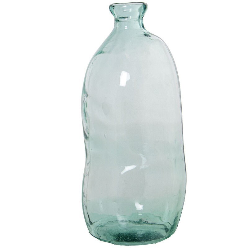 Vase aus recyceltem Glas Alexandra House Living Durchsichtig Kristall 31 x 30 x 70 cm