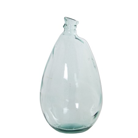 Vase en Verre Recyclé Alexandra House Living Transparent Verre 24 x 23 x 42 cm