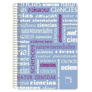 Notebook Pacsa Din A4 80 Sheets 21,5 x 31,5 cm 4 Pieces