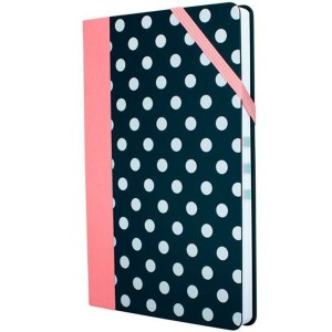 Notebook Milan Paperbook White Black 21 x 14,6 x 1,6 cm