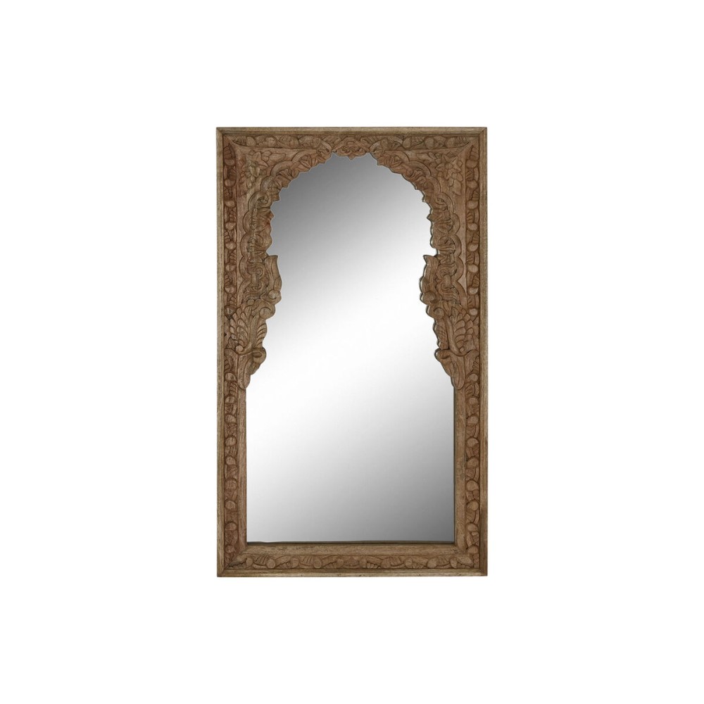 Wall mirror Home ESPRIT Natural Arab 70 x 4 x 120 cm