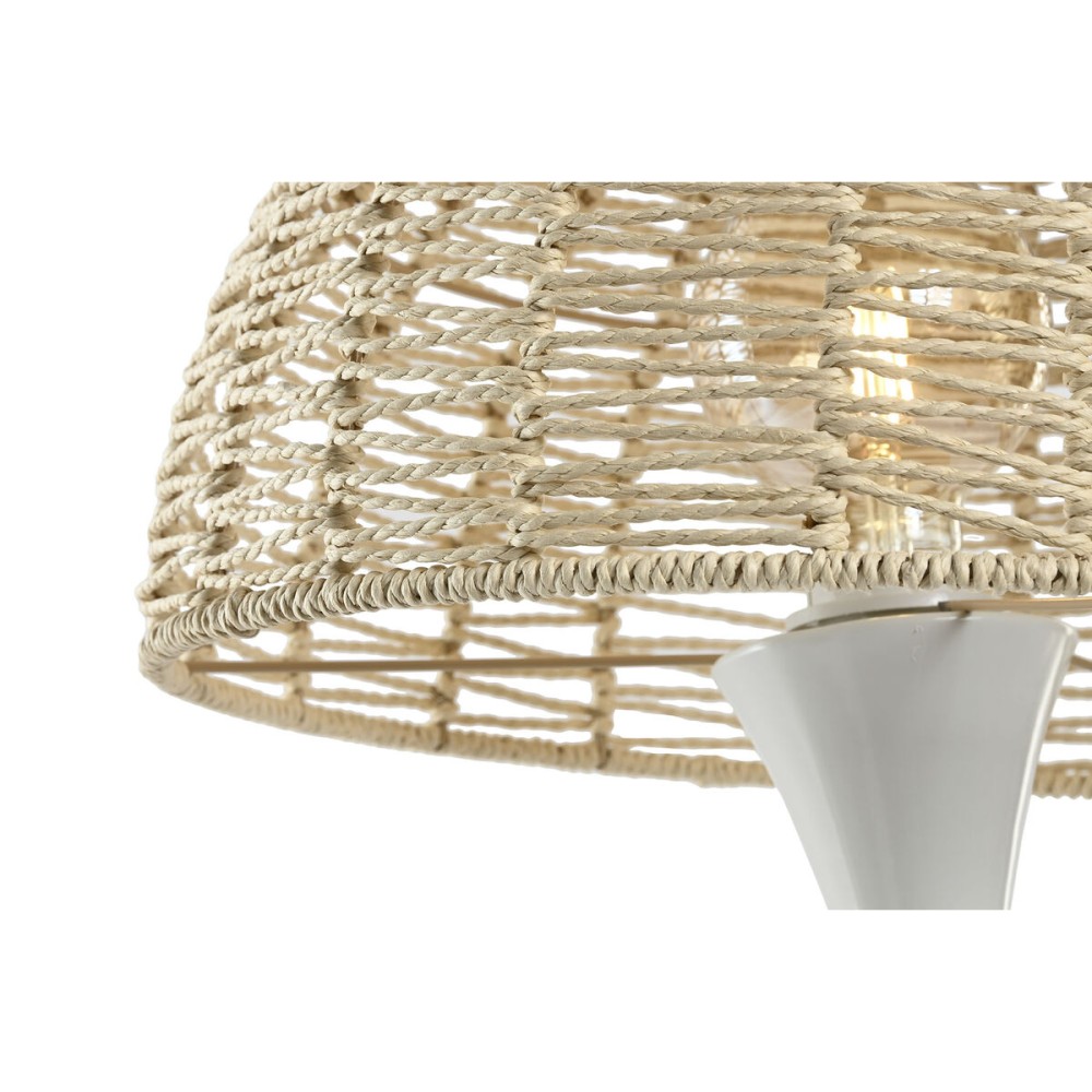 Tischlampe Home ESPRIT Weiß natürlich 50 W 220 V