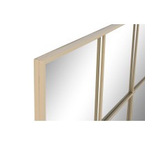 Wandspiegel Home ESPRIT Beige Fenster Scandi 122 x 2 x 122 cm
