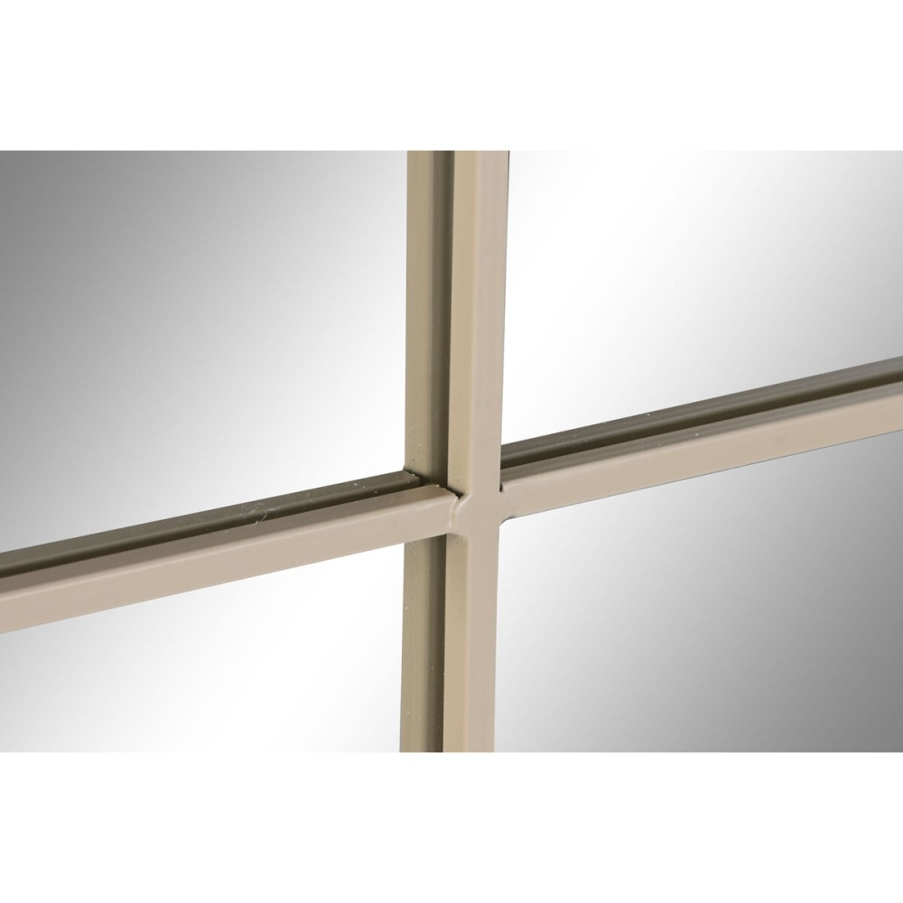 Miroir mural Home ESPRIT Beige Fenêtre Scandi 122 x 2 x 122 cm