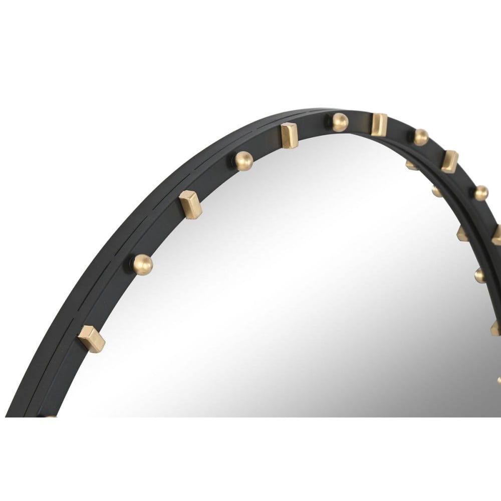 Wandspiegel Home ESPRIT Schwarz Gold Moderne 90 x 3,5 x 90 cm