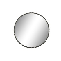 Wall mirror Home ESPRIT Black Golden Modern 90 x 3,5 x 90 cm