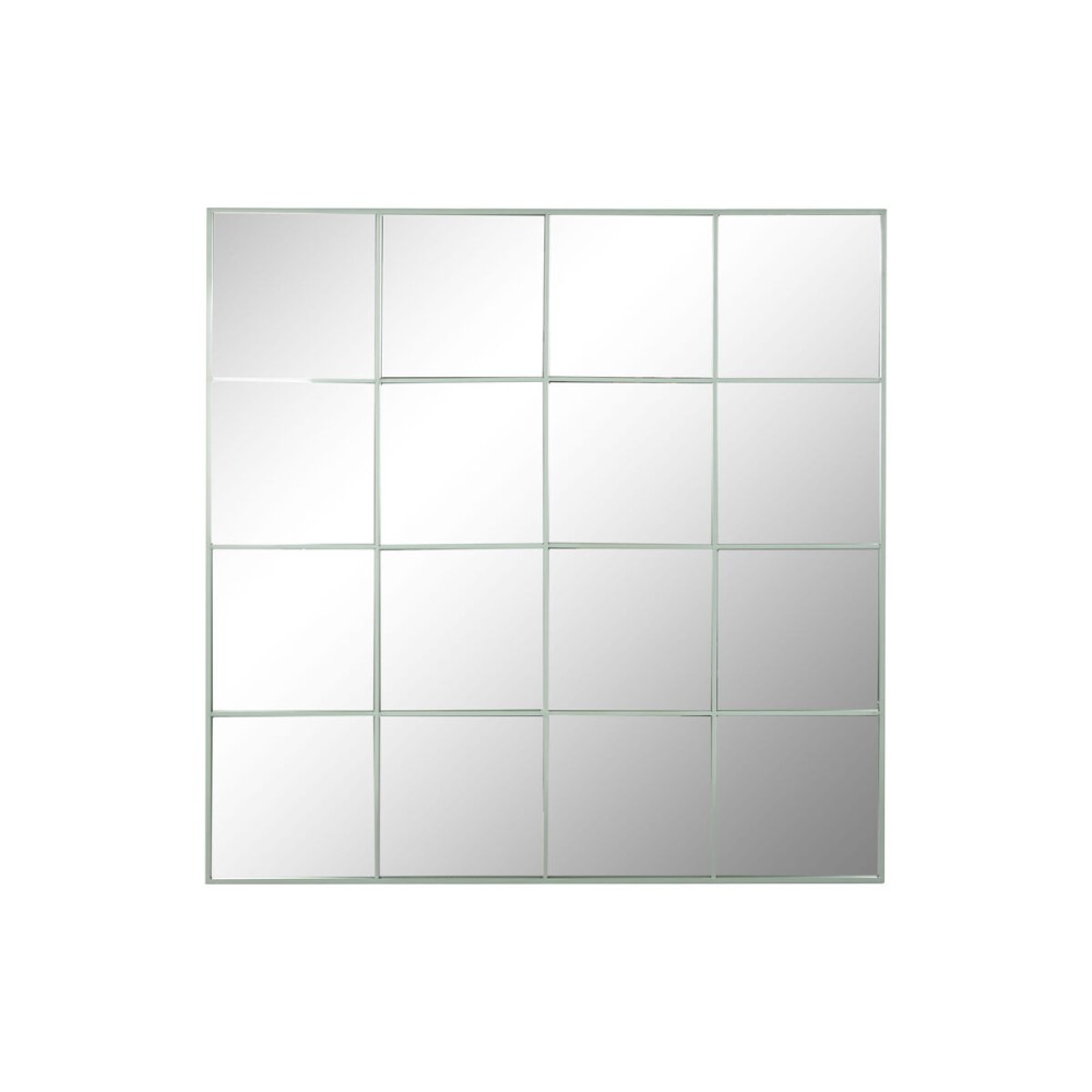 Miroir mural Home ESPRIT Vert Fenêtre Scandi 122 x 2 x 122 cm