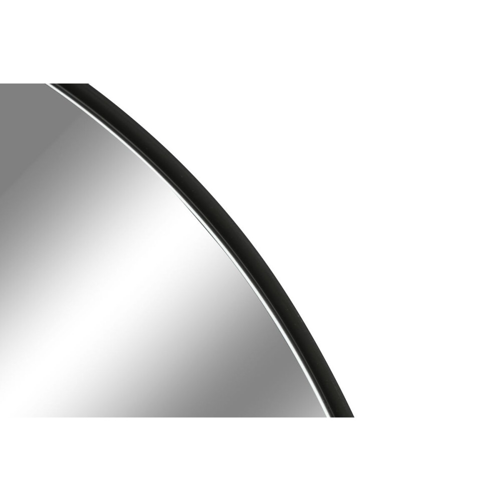 Wall mirror Home ESPRIT Black Golden Modern