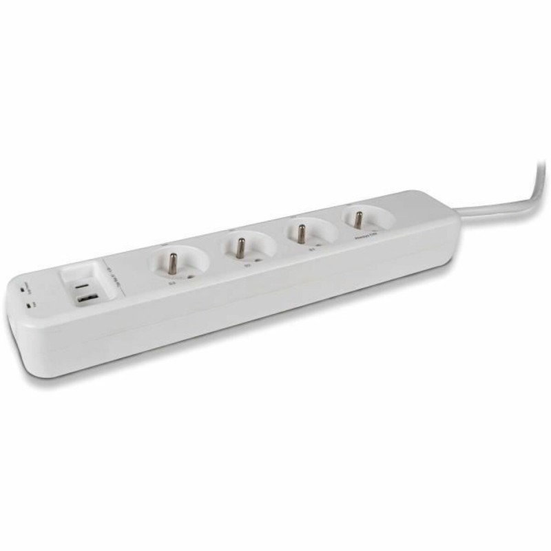 Steckdosenleiste mit 4 Steckdosen ohne Schalter SCS SENTINEL SmartPlug 240 V