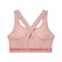 Soutien-gorge de Sport Under Armour  Crossback Mid Rose