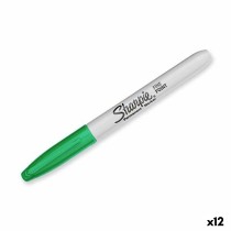 Dauermarker Sharpie Fine Point grün (12 Stück)