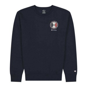 Sweat sans capuche homme Champion USA Bleu foncé