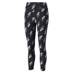 Sport leggings for Women Puma Power AOP High Black