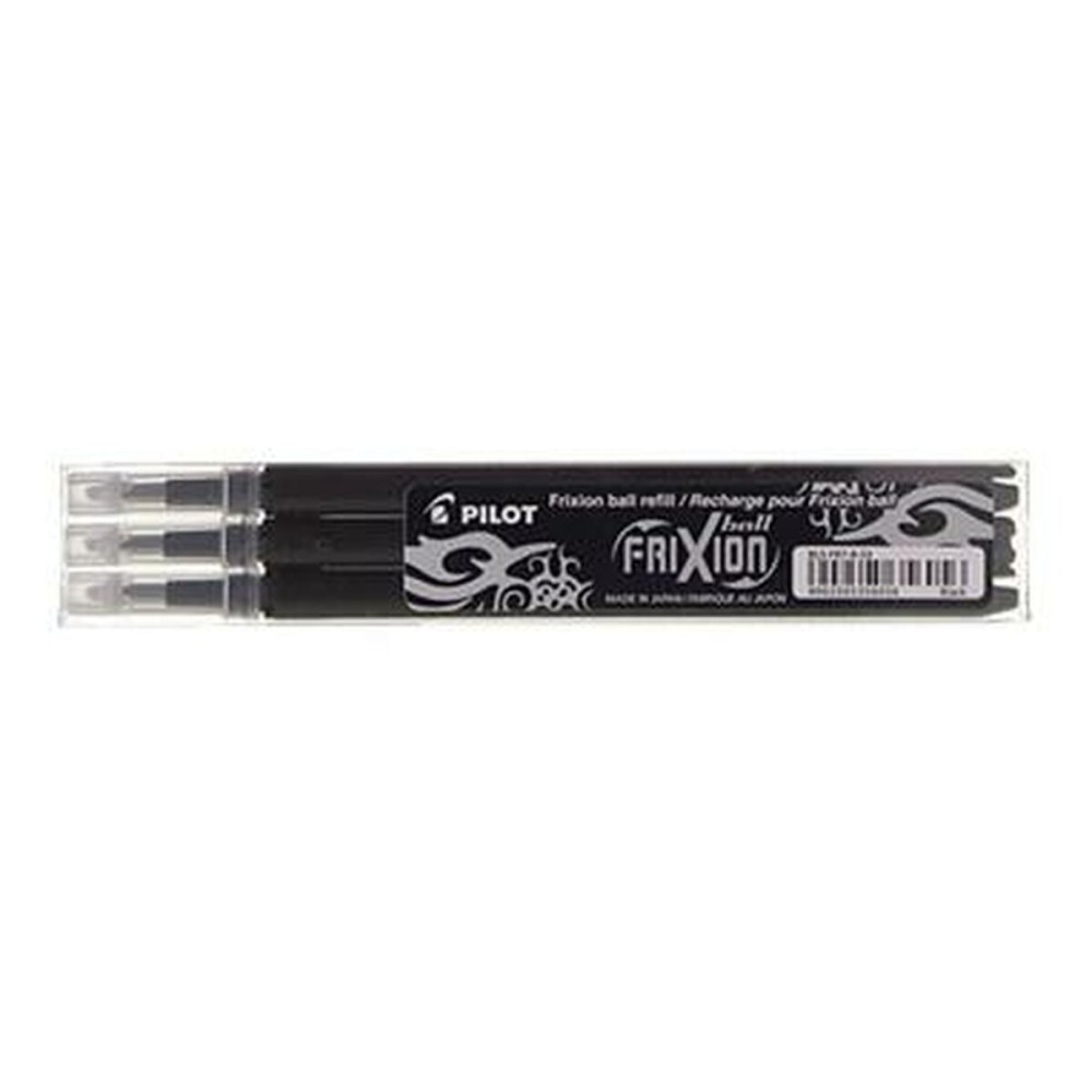 Set of spares Pilot Frixion 0,7 Pen 3 Pieces Black (12 Units)