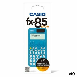 Wissenschaftlicher Taschenrechner Casio FX-85SPCW Blau (10 Stück)