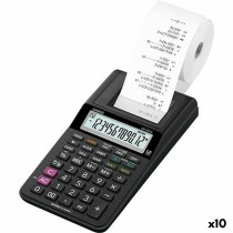 Druckerrechner Casio HR-8RCE Schwarz (10 Stück)