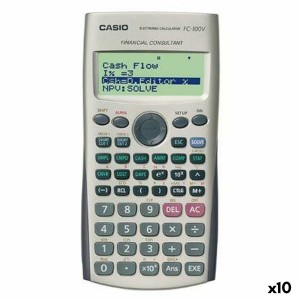 Wissenschaftlicher Taschenrechner Casio FC-100V Grau (10 Stück)