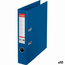 Ordnerbox mit Hebelmechanik Esselte Nº1 CO2 Neutral Blau A4 (10 Stück)