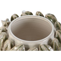 Centerpiece Home ESPRIT White Green Ceramic Stoneware 30 x 30 x 20 cm
