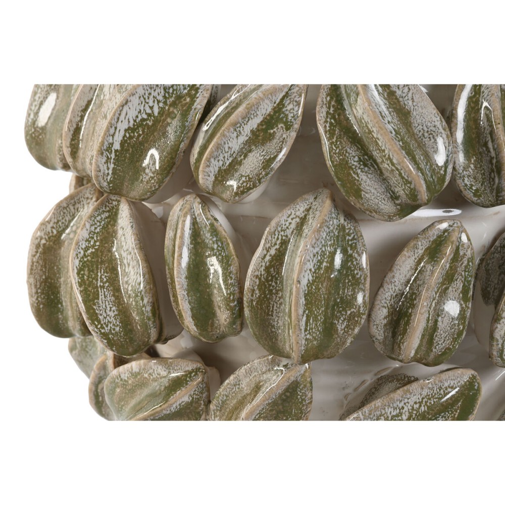 Centerpiece Home ESPRIT White Green Ceramic Stoneware 30 x 30 x 20 cm