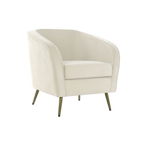 Fauteuil Home ESPRIT Crème 70 x 68 x 73 cm