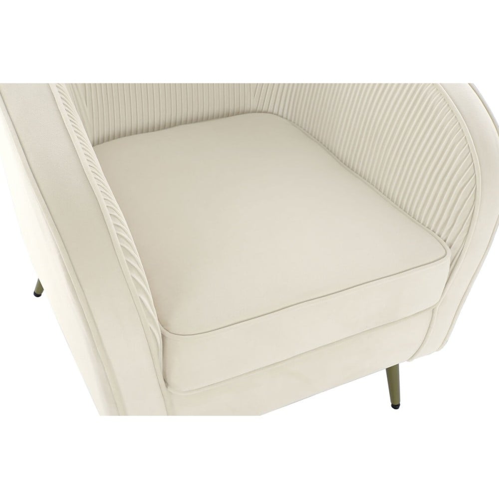 Fauteuil Home ESPRIT Crème 70 x 68 x 73 cm
