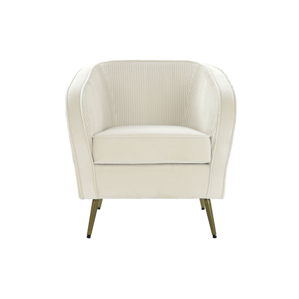 Fauteuil Home ESPRIT Crème 70 x 68 x 73 cm