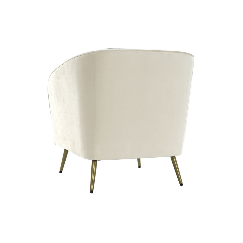 Fauteuil Home ESPRIT Crème 70 x 68 x 73 cm