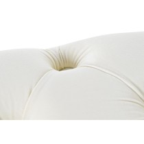 Banquette Home ESPRIT Crème Doré Polyester Métal 103 x 46 x 42 cm